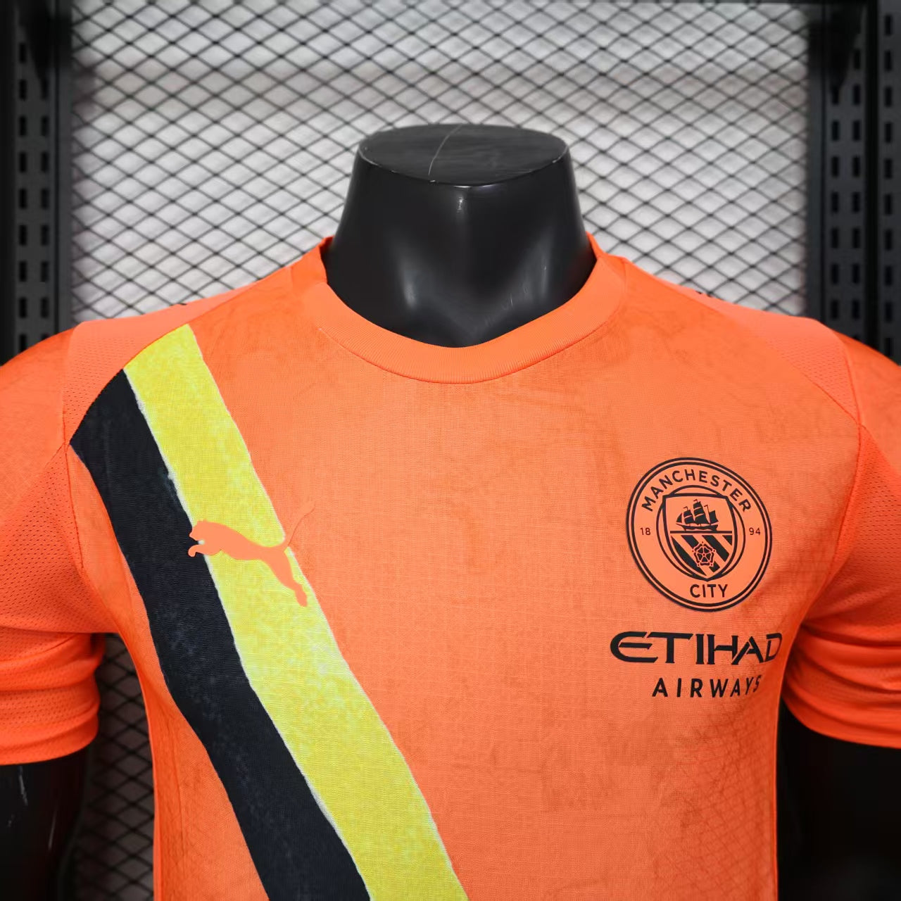 Manchester City Orange Jersey 25/26