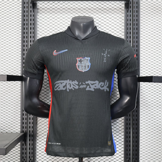 Barcelona Clasico Travis Scott Away Jersey Black