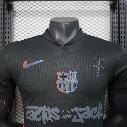 Barcelona Clasico Travis Scott Away Jersey Black