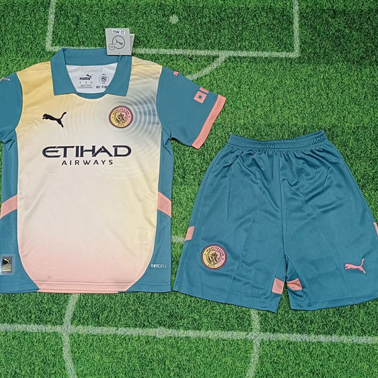 Manchester City Kids 4th Kit 24/25