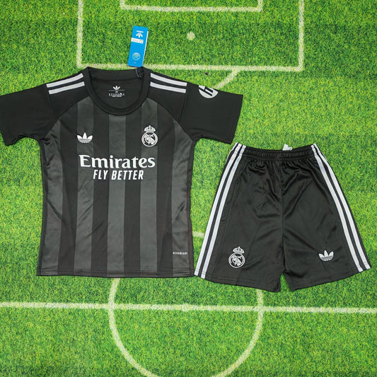 Real Madrid Kids Kit Black Version 25/26