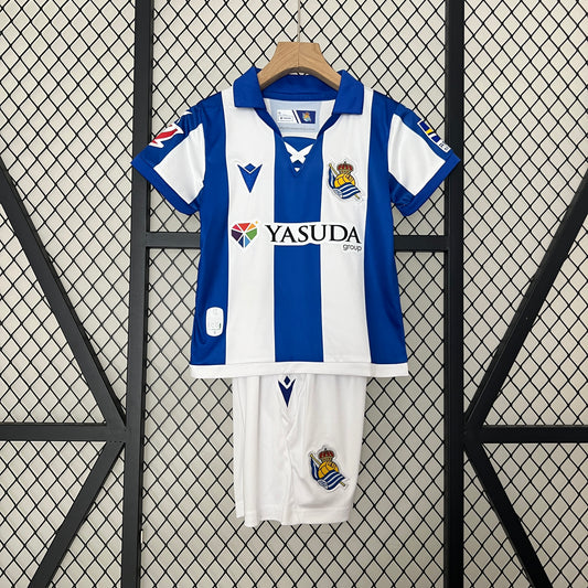 Real Sociedad Kids Home Kit 24/25