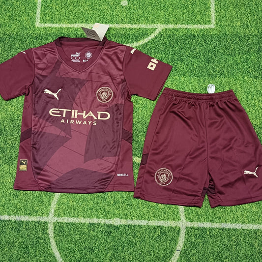 Manchester City Kids 3rd Kit 24/25